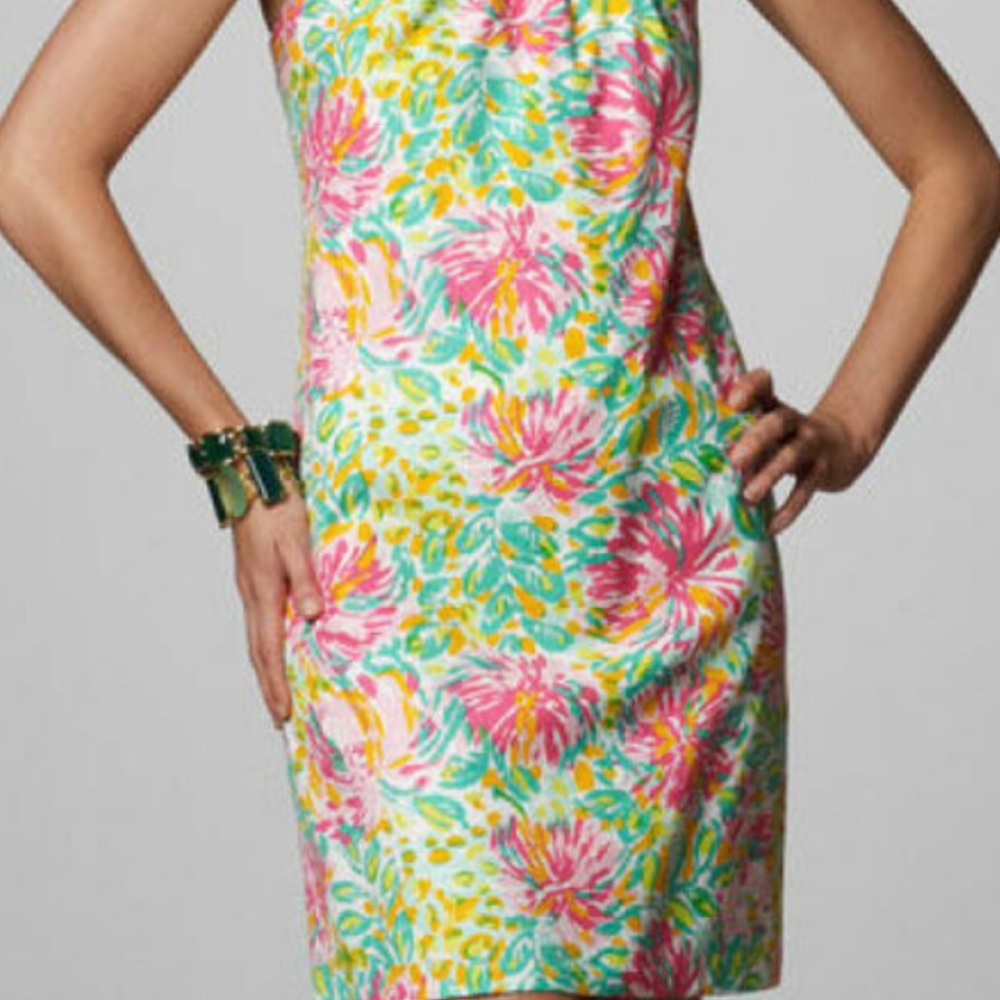 Lilly Pulitzer Vibrant Floral Shift Dress
